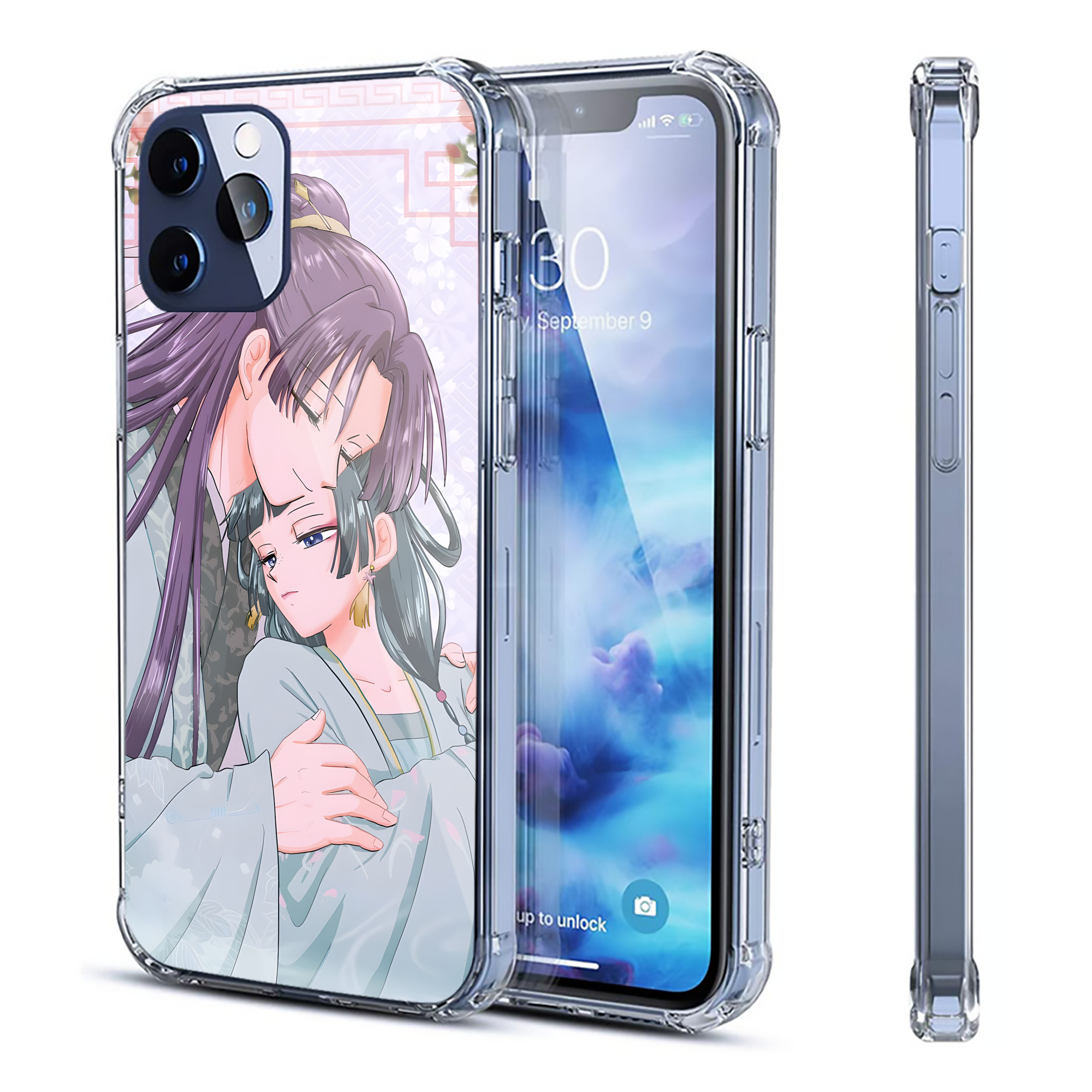 （画像用） 薬屋のひとりごと The Apothecary Diaries 【iPhone 12シリーズ対応】透明スマホケース（クリアソフトケース）